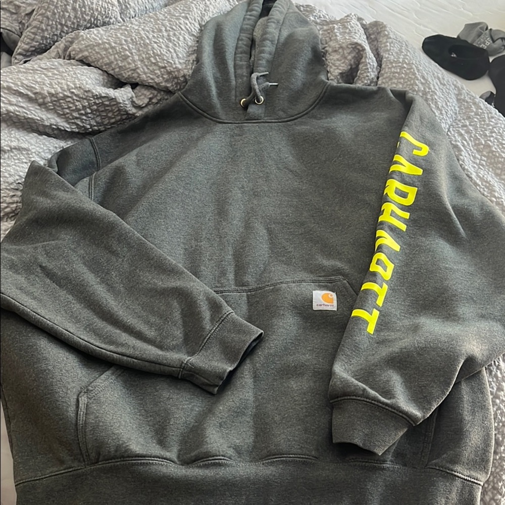 Carhartt Men's Gray Hoodie